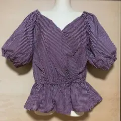 新品☆半袖 大きいサイズ ＬＬ　ストライプ