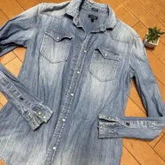 Armani Jeans デニムシャツ XS ライトブルー