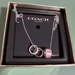 COACH 3連リングのネックレス...まったくの新品