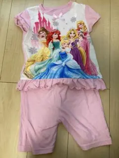 ディズニープリンセス 半袖パジャマセット