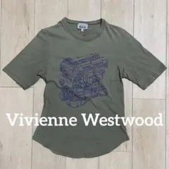 ヴィヴィアンウエストウッド マン　エンジン　プリント　Tシャツ　イタリア製