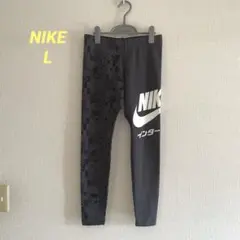 ナイキ NIKE レギンス スパッツ Lグレー インターナショナル　カタカナ