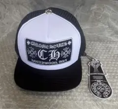 CHROME HEARTS メッシュキャップ ホワイト/ブラック