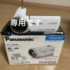 ビデオカメラ Panasonic HC-V520M-W