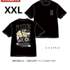 京都大作戦2023 スリーピース舞妓Tシャツ XXL フェス グッズ ブラック