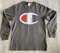 チャンピオン　Champion 長袖丸首シャツ　　M