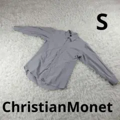 『ChristianMonet』　Yシャツ　グレー系　S　メンズ