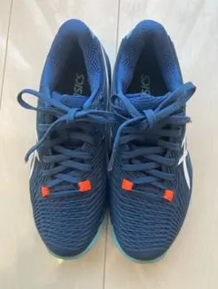 asics テニスシューズ　カーペットコート用【美品】