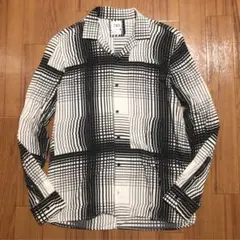 ZARA ザラ オープンカラー レーヨン シャツ Mサイズ