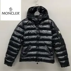 極美品 レア モンクレール ダウンジャケット アウター レディース ブラック
