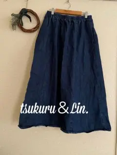 tsukuru＆Lin. ツクルアンドリン　デニムスカート