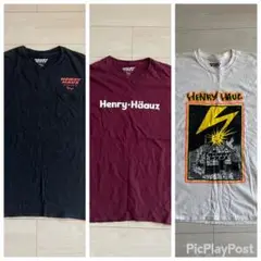 HENRY HAUZのTシャツ3型　３枚セット