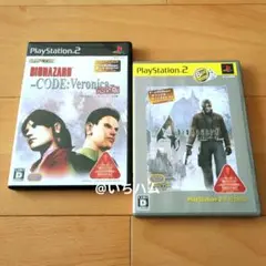 コード:ベロニカ 完全版 プレミアムパック、バイオハザード4のセット　PS2