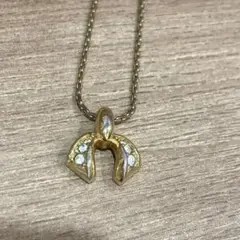 Christian Dior クリスチャンディオール ラインストーン ネックレス