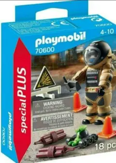 新品 PLAYMOBIL スペシャルプラス 70600 警察特殊作戦
