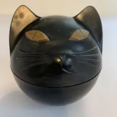 レトロポップ　黒猫　貯金箱