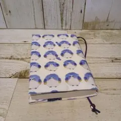 ルリビタキ 文庫本サイズ ブックカバー ハンドメイド