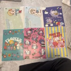BT21 クリアファイルセット