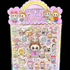 labubu 立体シール 3Dシール　1セット