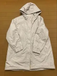 global work エアサーマルロングブルゾン アイボリー M