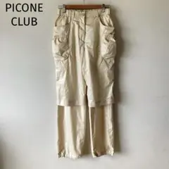 ピッコーネクラブ ナイロンパンツ カーゴパンツ　ワッペン　ゴルフ　ポケット