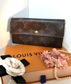 ♥正規品ルイビィトンモノグラムポルトフォイユサラ長財布LOUISVUITTON