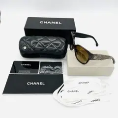 CHANEL シャネル サングラス ツイード 付属品多数 メガネ 眼鏡