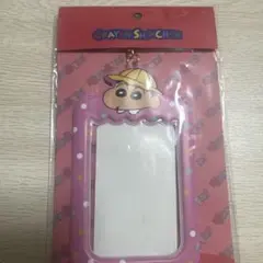 クレヨンしんちゃん トレカホルダー トレカカバー しんのすけ ピンク　幼稚園