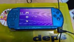 SONY PSP3000 本体 ブルー　美品