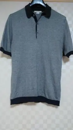 JOHN SMEDLEY　ポロシャツ　黒　メンズM