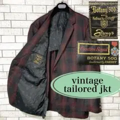 【希少】XL 相当　botany500 vintage テーラードジャケット
