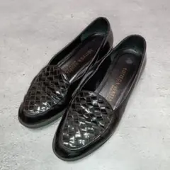 BOTTEGA VENETA ボッテガヴェネタ ローファー 黒 22.5