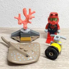 【匿名配送】LEGO シティ 海の探検家 30370 ミニセット Y17
