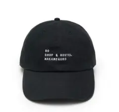 SO ORIGINAL EMBROIDERED LOGO CAP BLACK