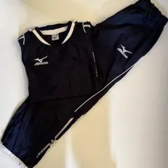 Mizuno ジャージ上下セット Mサイズ ネイビーホワイト　ミズノ