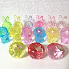 アクリルアイス 置物 うさぎ、犬など