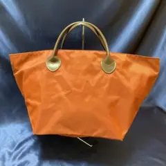 Herve Chapelier エルベシャペリエ ナイロン×レザー 舟形トート