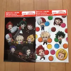 僕のヒーローアカデミア　クリアファイル2枚セット