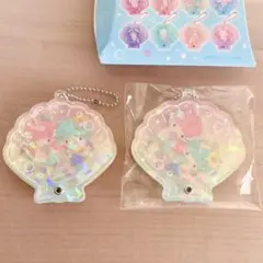 シークレットカスタムアクリルチャーム シェル リトルツインスターズ キキララ