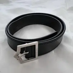 05SS Dior Homme Dバックル ベルト 90 ブラウン エディ期 Dior HOMME ディオールオム 2005SS Dバックル カッティング