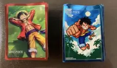ワンピースカード　スリーブ　サプライ　2個セット　モンキー・D・ルフィ