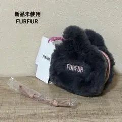 新品未使用 FURFUR エコファートートミニチャーム ブラック