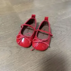 myshoes mymy 韓国 バレエシューズ 13cm 赤