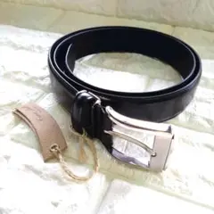 MARUSHO ベルト レザー 本革 100サイズ ブラック