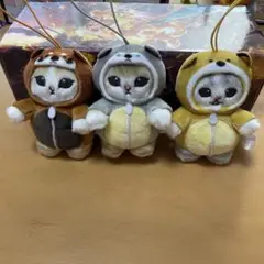 モフサンド　あったかパジャマにゃん　マスコット　セット