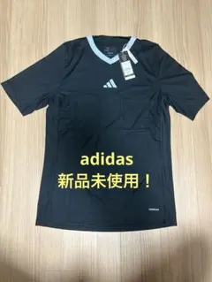 【新品未使用】adidas ブラックシャツ XL