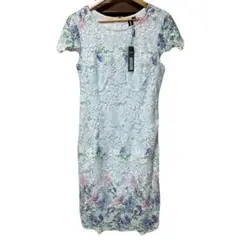 新品　タグ付き　IZABEL イザベル　花柄　レース　半袖　ワンピース Mサイズ