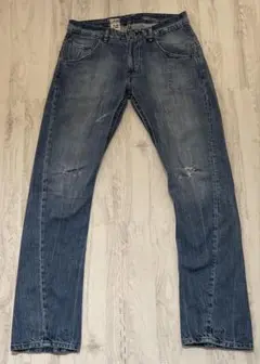 VOLCOM ボルコム 32 メンズ ダメージジーンズ デニム 立体裁断