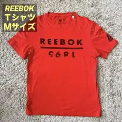 Reebok リーボック 赤 半袖 Tシャツ Mサイズ