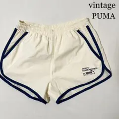 ~80's vintage PUMA サッカーショーツ ショートパンツ 古着